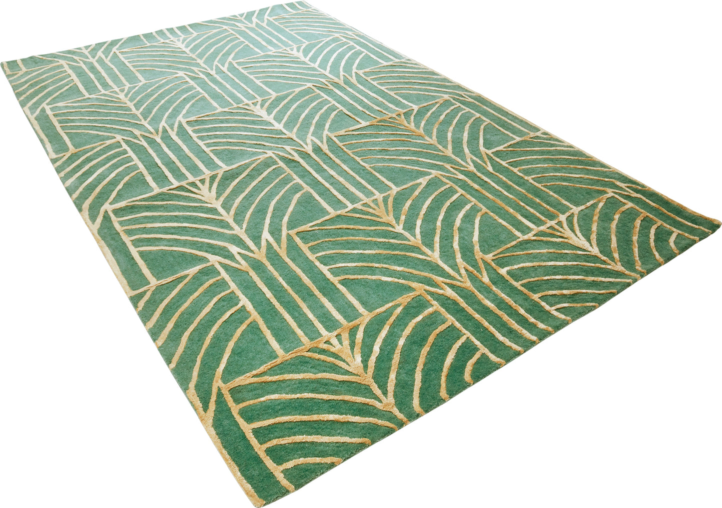 Mistletoe Green Art Deco
