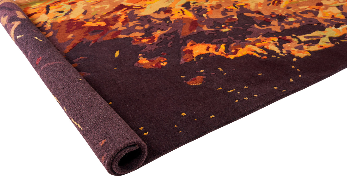 Amber-Mahogany Vesuvius