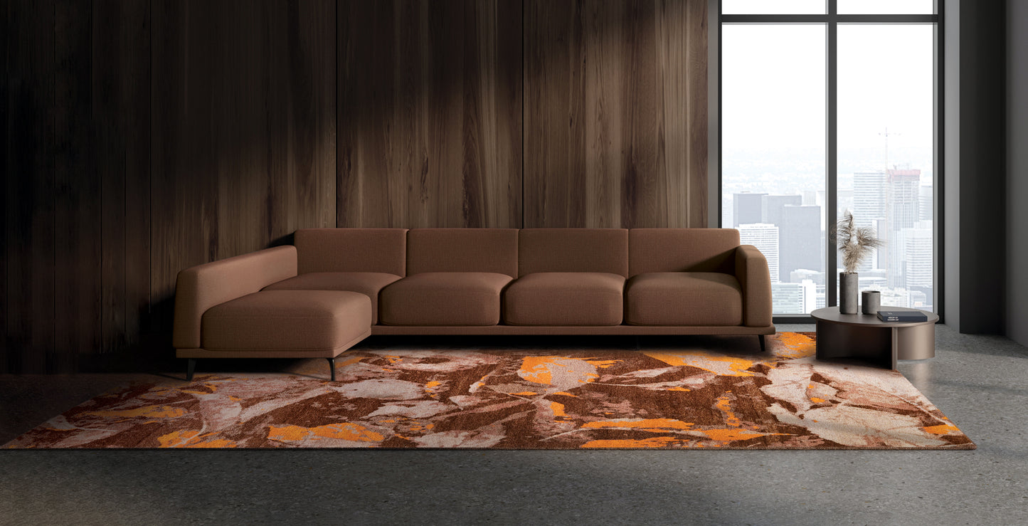 Coppery-Cognac Rustle